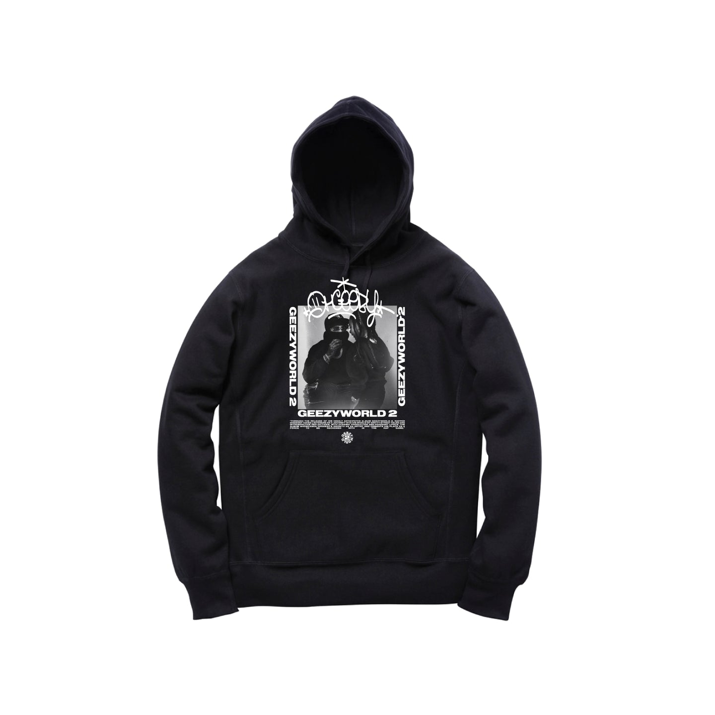 GW2 PULLOVER HOODY: BLACK