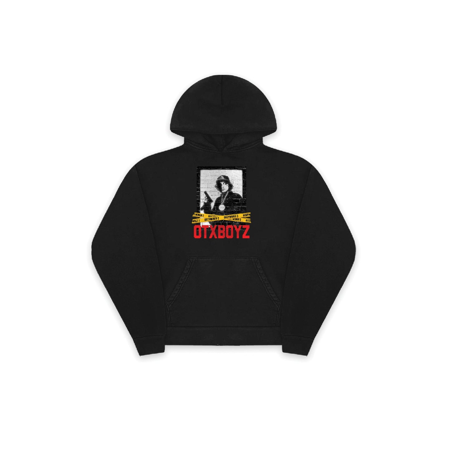 MAX PAYNE PULLOVER HOODY: BLACK