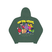 Load image into Gallery viewer, TRAPPY MEAL PULLOVER HOODY: FOREST GREEN