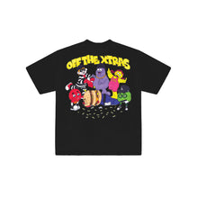 Load image into Gallery viewer, TRAPPY MEAL TEE: BLACK