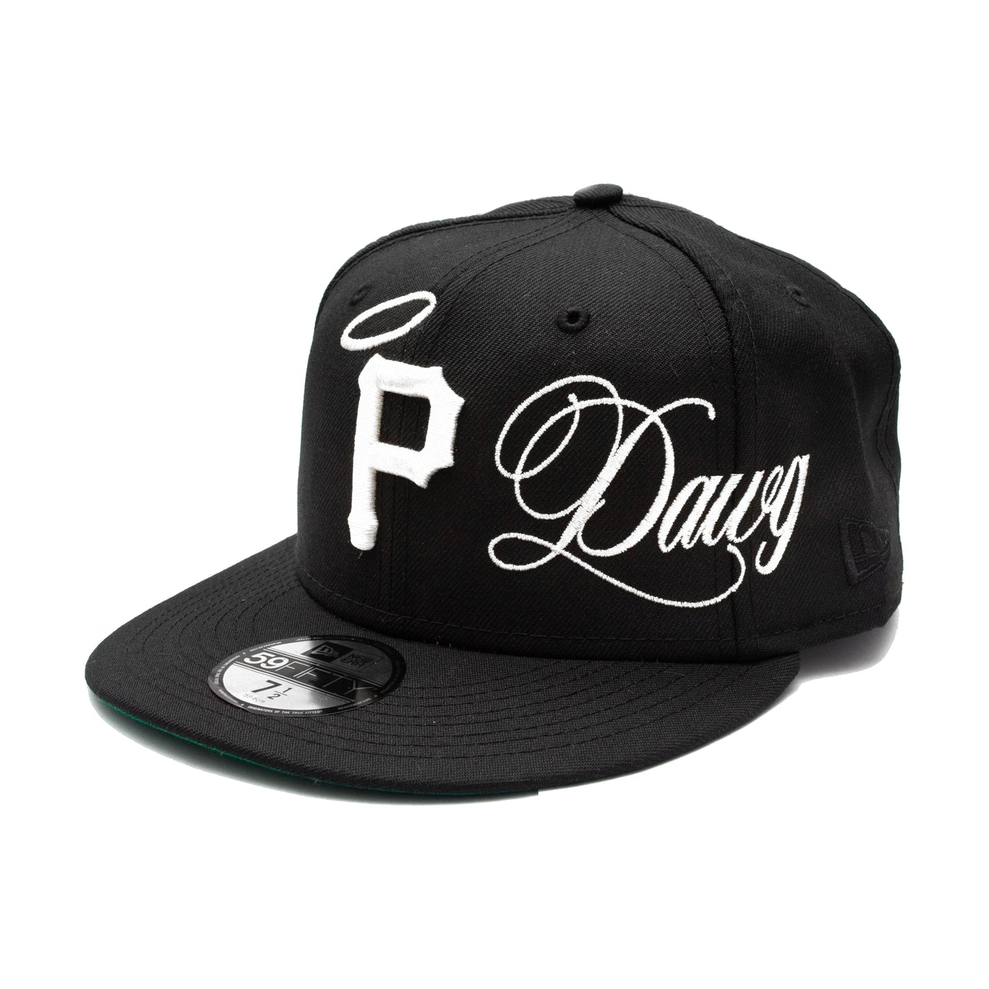 ALL DAWGS GO TO HEAVEN NEW ERA HAT: BLACK/WHITE