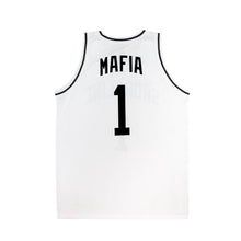 Load image into Gallery viewer, SHORELINE MAFIA - MESH BASKETBALL JERSEY: WHITE