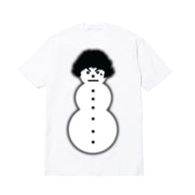 Load image into Gallery viewer, CANT BAN DA SNOWMAN TEE: WHITE