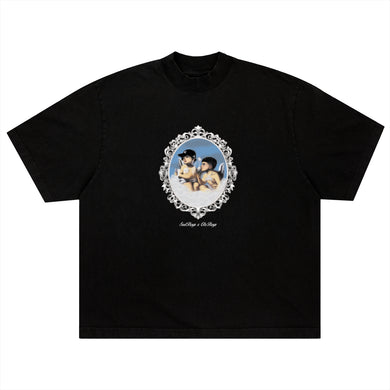CHERUB TEE: BLACK