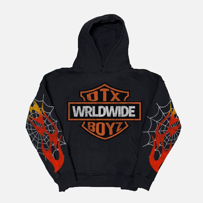 WUDGE BOY LOGO PIGMENT WARM SWEAT – YZ