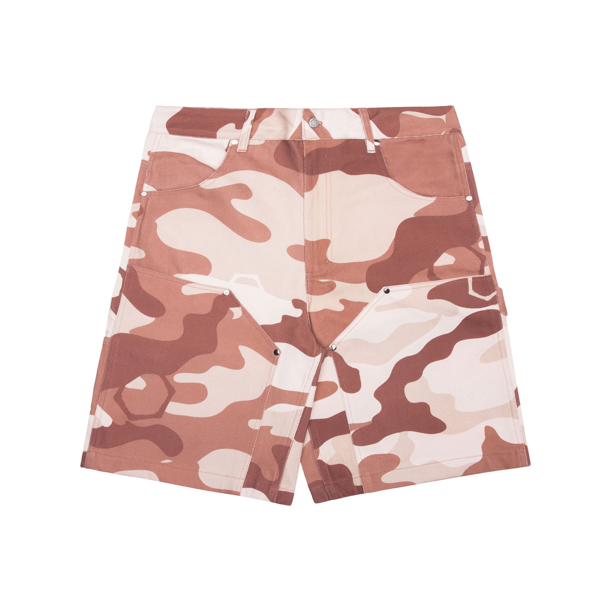 CHOPPA CARPENTER SHORTS: DESERT CAMO – GEEZY WORLD