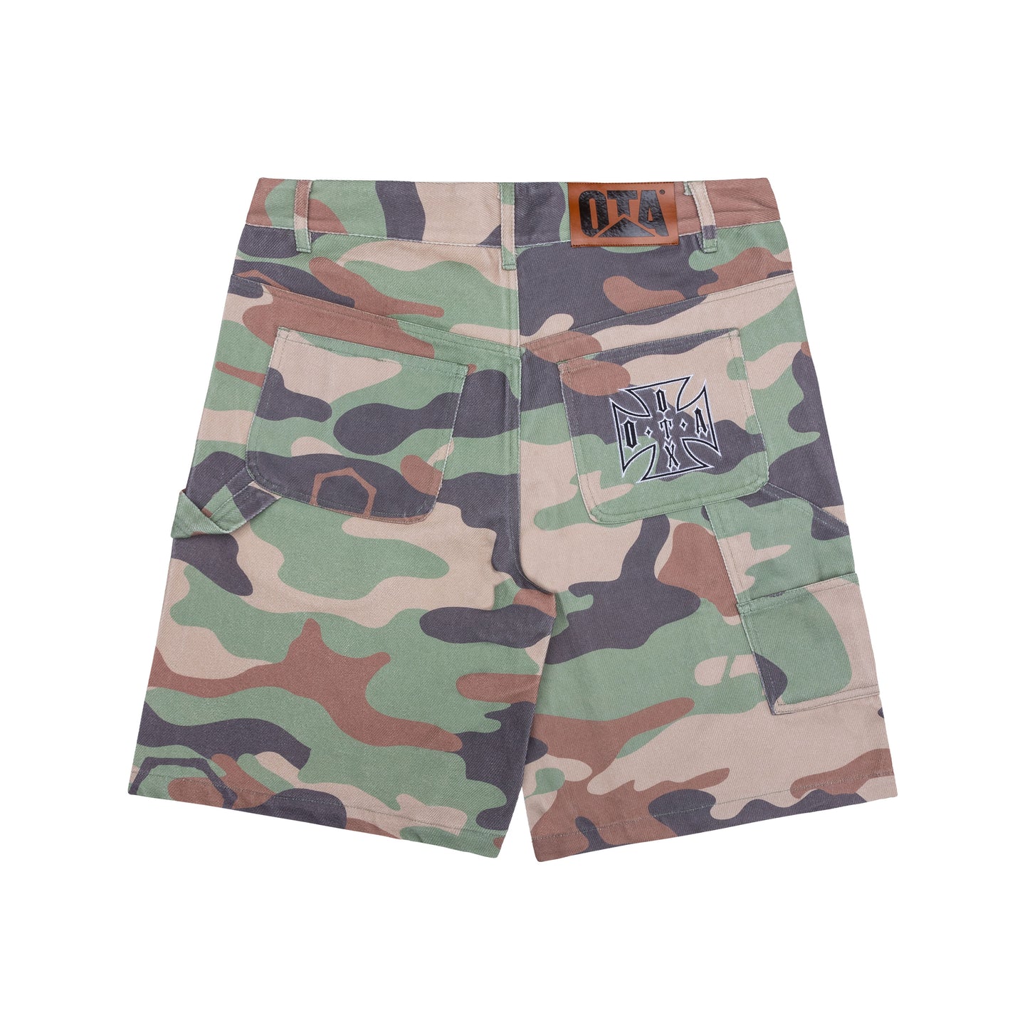CHOPPA CARPENTER SHORTS: MILITARY CAMO