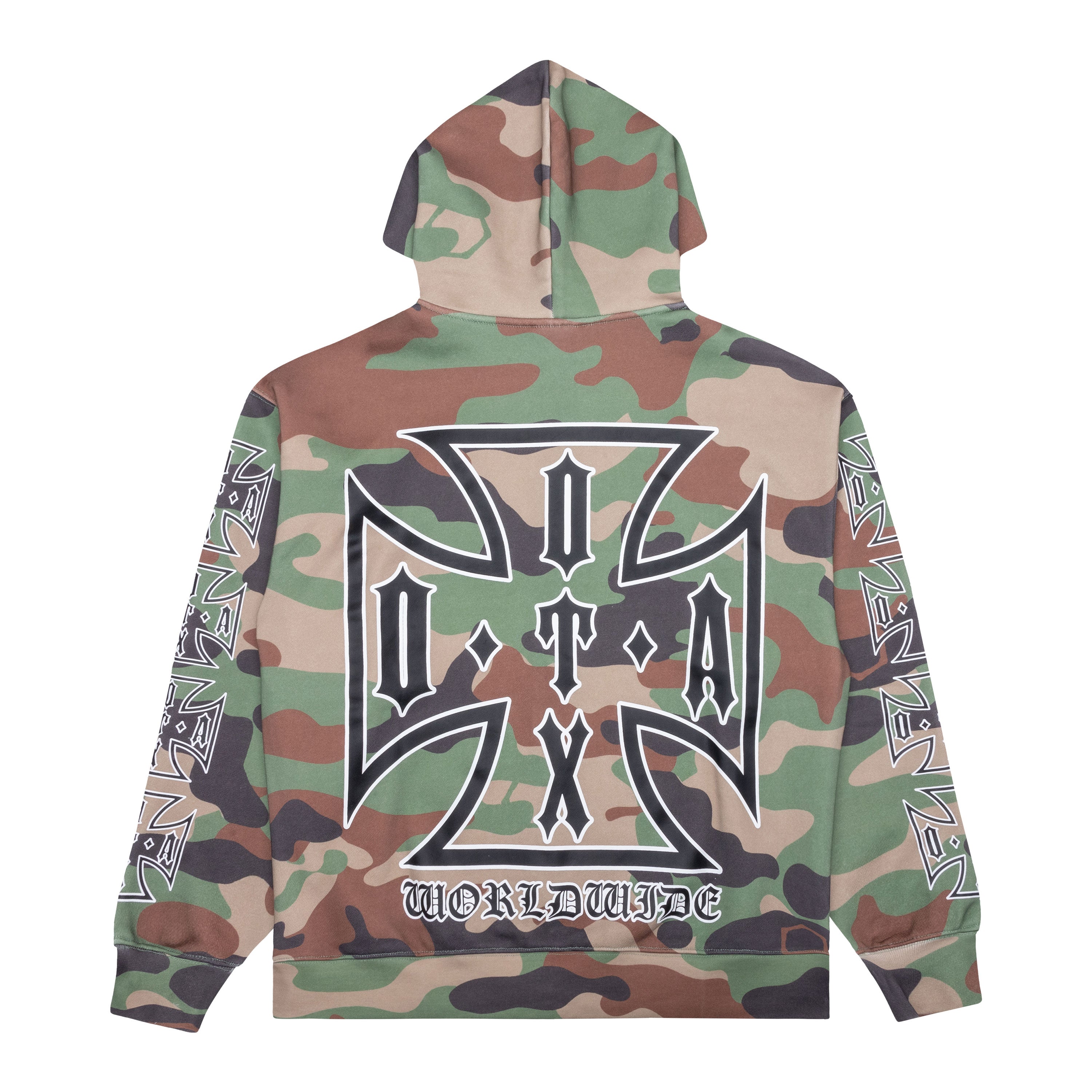 16SS ARMY OF ME 変形ジップフーディー Live Las Vegas Zip Hoodie - Def Leppard Official Store