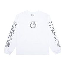 Load image into Gallery viewer, CHOPPA LONG SLEEVE TEE: WHITE