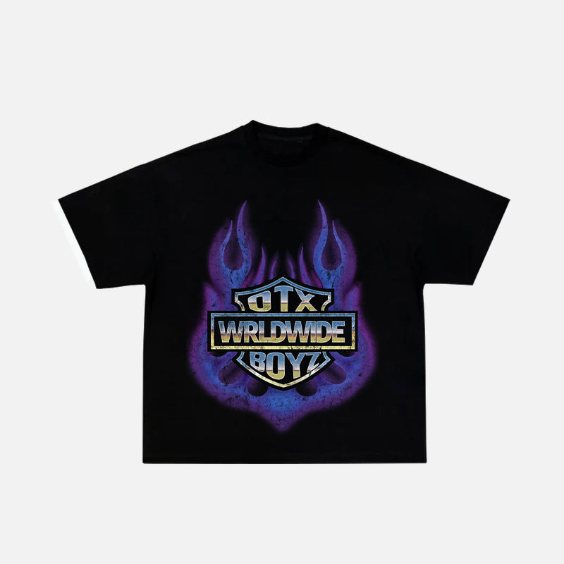 OTXBOYZ WRLDWIDE TEE (BLUE) – GEEZY WORLD