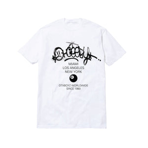 8BALL TEE: WHITE