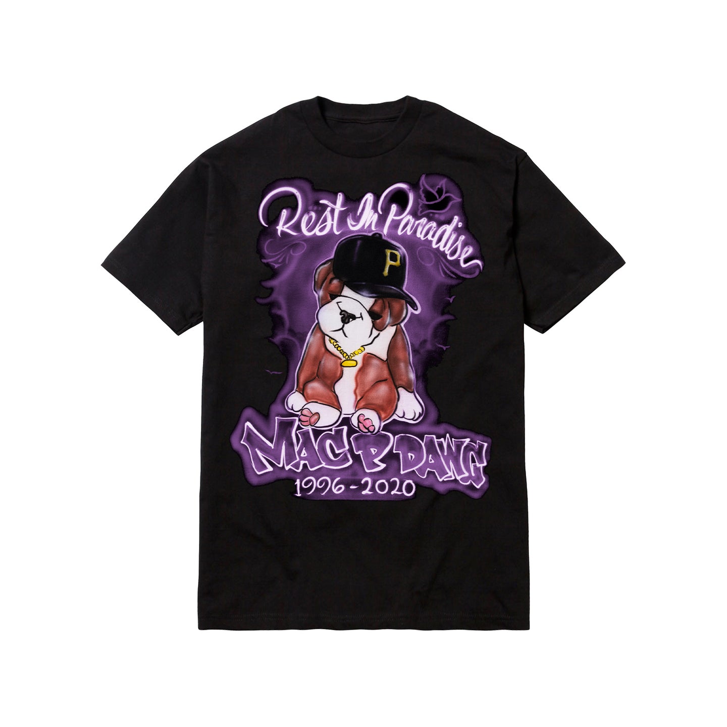 ALL DAWGS GO TO HEAVEN TEE: BLACK