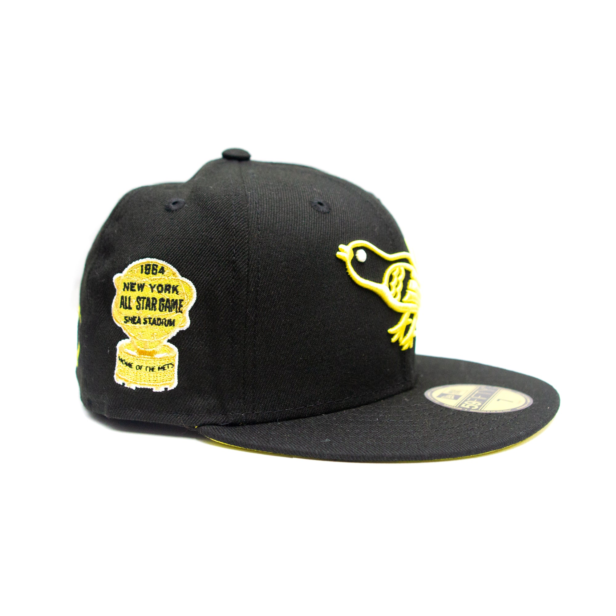 NEW ERA DETROIT BLOCK CAP: BLACK/YELLOW – GEEZY WORLD