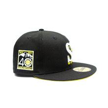 Load image into Gallery viewer, NEW ERA SEATTLE BLOCK CAP: BLACK/YELLOW