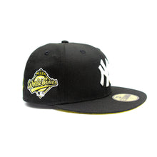 Load image into Gallery viewer, NEW ERA NY BLOCK CAP: BLACK/YELLOW