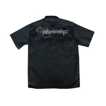 Load image into Gallery viewer, RHINESTONE DICKIES WORK SHIRT: BLACK