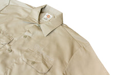 Load image into Gallery viewer, RHINESTONE DICKIES WORK SHIRT: KHAKI