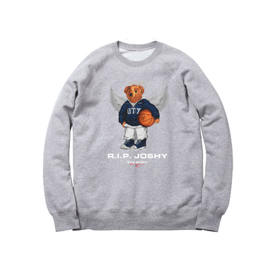 JOSHY CREWNECK SWEATSHIRT: HEATHER GREY