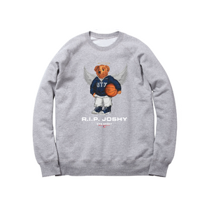 JOSHY CREWNECK SWEATSHIRT: HEATHER GREY