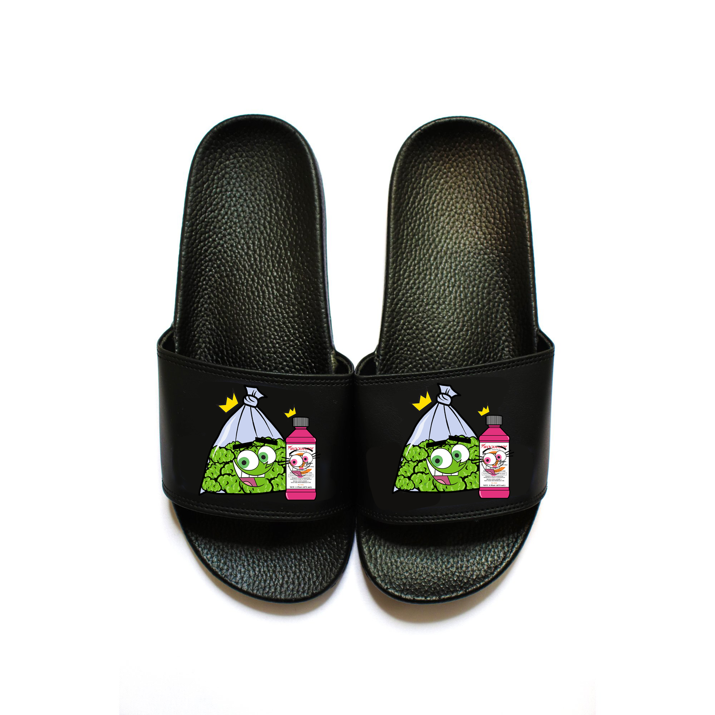 KUSHO & WOCKDA SLIDES: BLACK